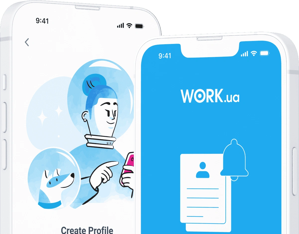 Work.ua mobile app design — case study preview
