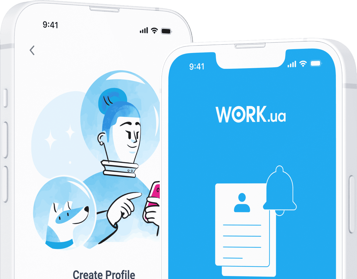 Work.ua mobile app design — case study preview